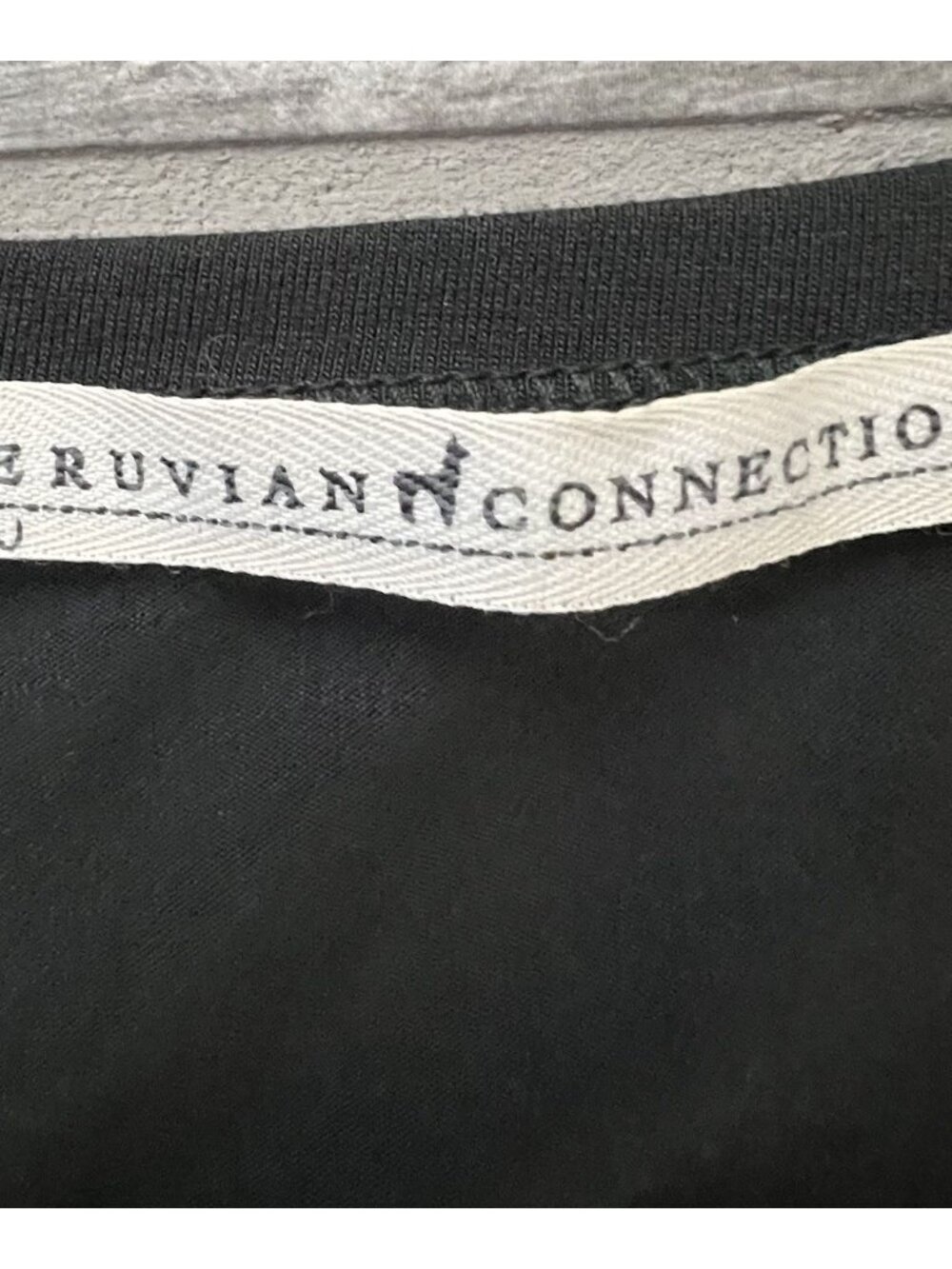 Peruvian Connection Womens Black Sleeveless Maxi Dress Size Small High Side Slit - Picture 4 of 6